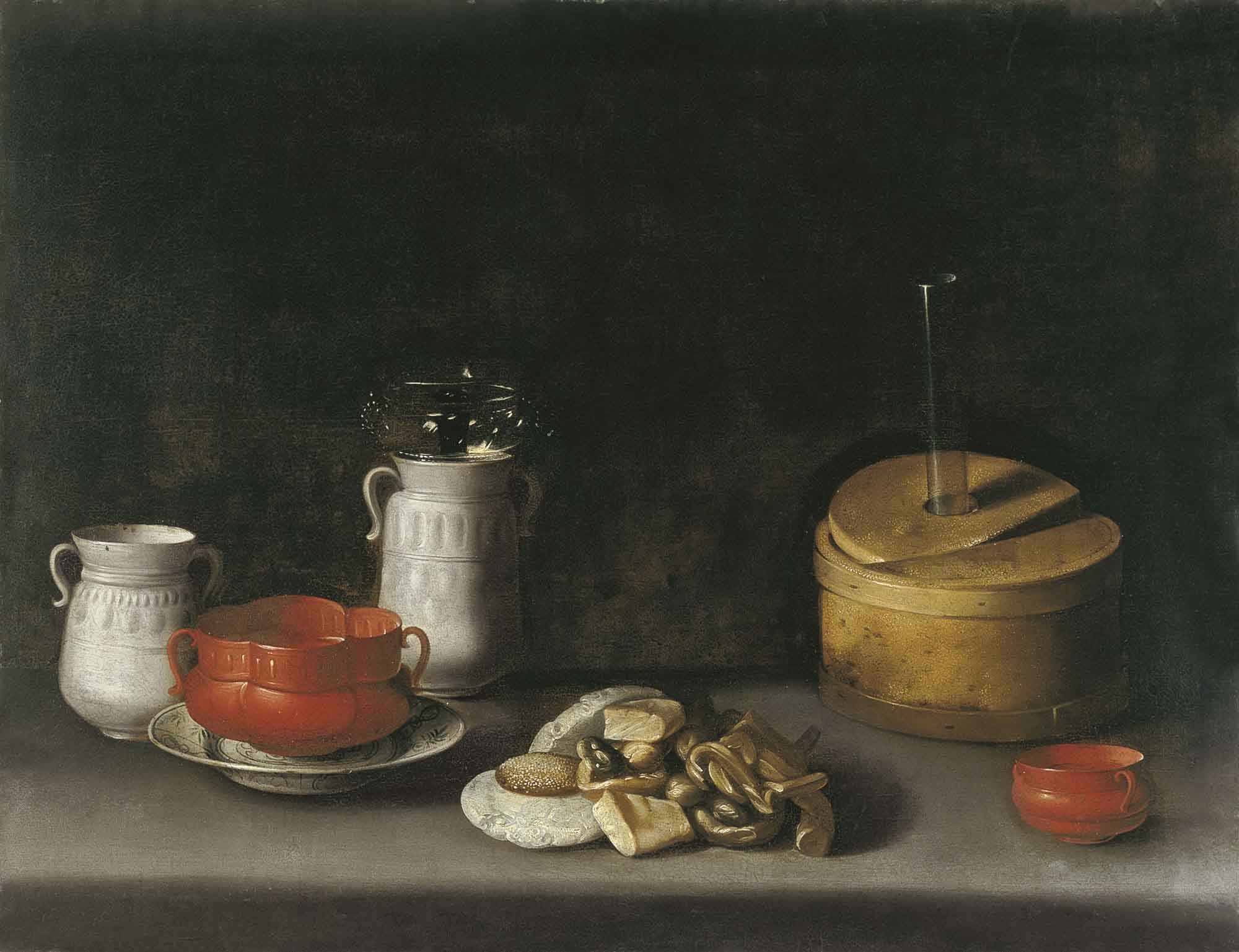 Still Life with Porcelain and Sweets